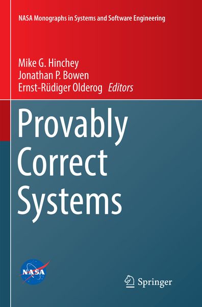 Produktbild: Provably Correct Systems