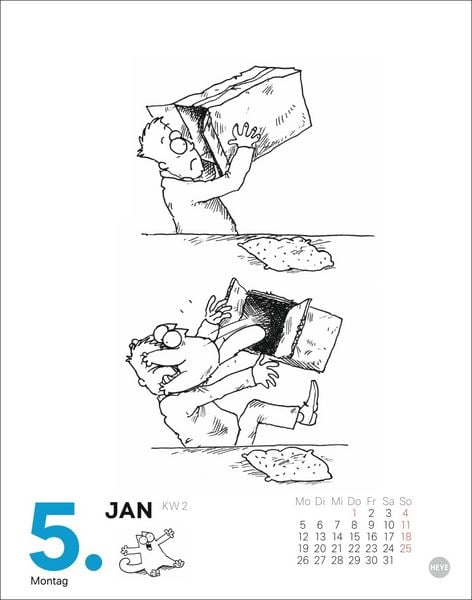 Produktbild: Simons Katze Tagesabreißkalender 2026