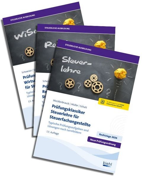 Produktbild: B&uuml;cherpaket Pr&uuml;fungsklassiker f&uuml;r Steuerfachangestellte