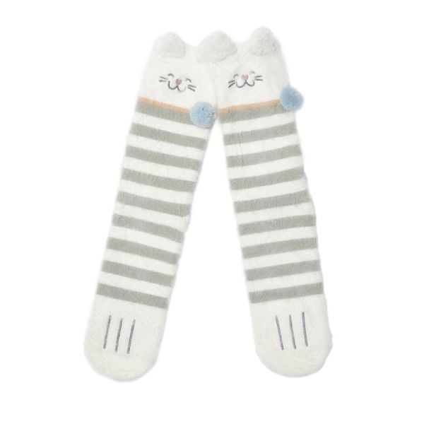 Produktbild: Kuschelsocken "Getigerte Katze"