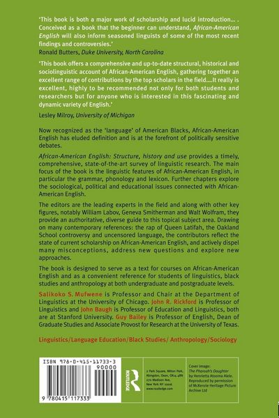 Produktbild: African-American English