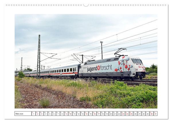Produktbild: Die Baureihe 101 der Deutschen Bahn (hochwertiger Premium Wandkalender 2026 DIN A2 quer), Kunstdruck in Hochglanz