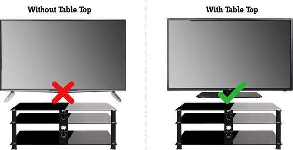 Produktbild: SpeaKa Professional SP-TT-05 TV-Standfu&szlig; 81,3 cm (32") - 139,7 cm (55") Neigbar, Schwenkbar, H&ouml;henverstellbar