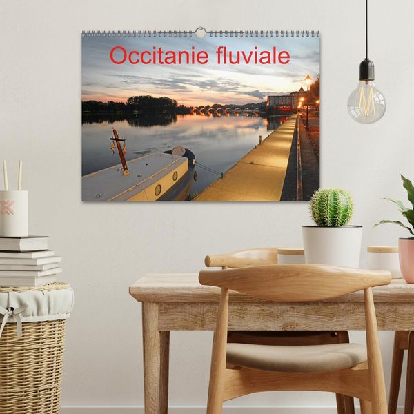 Produktbild: Occitanie fluviale (Calendrier mural 2026 DIN A3 vertical), CALVENDO calendrier mensuel