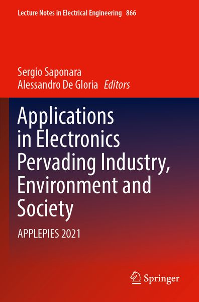 Produktbild: Applications in Electronics Pervading Industry, Environment and Society
