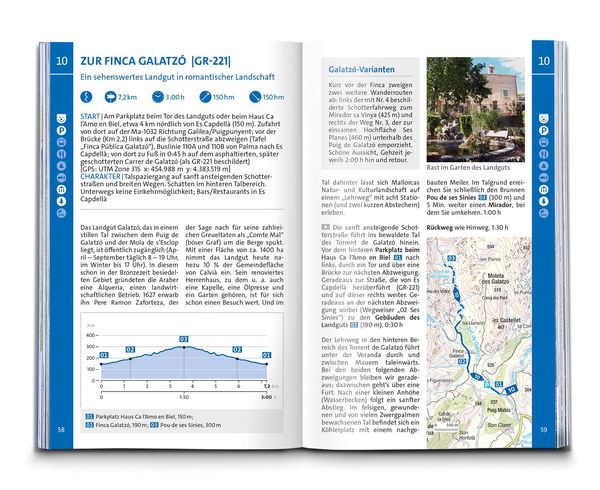 Produktbild: KOMPASS Wanderführer Mallorca, 78 Touren mit Extra-Tourenkarte