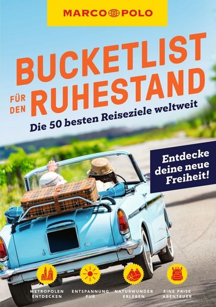MARCO POLO Bucketlist für den Ruhestand, Taschenbuch von , MairDuMont, 9783575023681