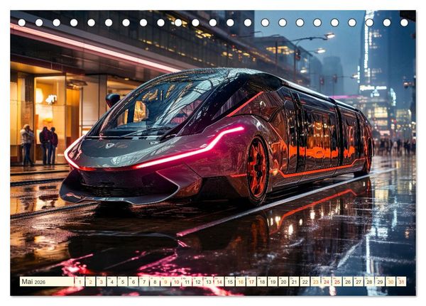 Produktbild: Busse Fantasien (Tischkalender 2026 DIN A5 quer), CALVENDO Monatskalender