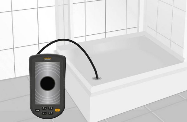 Produktbild: Videoinspektionssystem VideoPocket HD Kabel-L.1m Kamerakopf-D.5,2mm LASERLINER