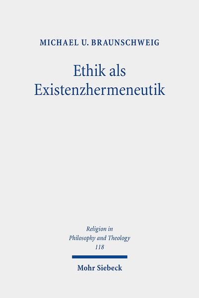 Produktbild: Ethik als Existenzhermeneutik