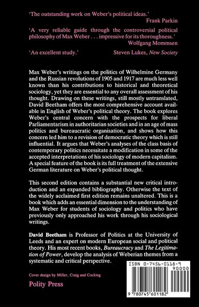 Produktbild: Max Weber and the Theory of Modern Politics