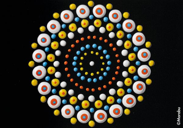 Produktbild: Marabu Dot Pen Set Mandala 4x25ml