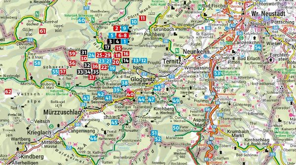Produktbild: ROTHER Wanderf&uuml;hrer Wiener Hausberge &ndash; S&uuml;d: Schneeberg bis Wechsel