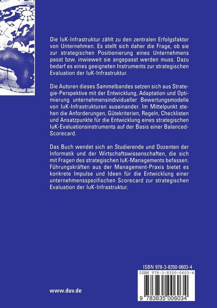 Produktbild: Strategische IuK-Evaluation