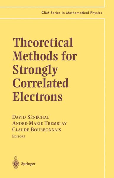 Produktbild: Theoretical Methods for Strongly Correlated Electrons