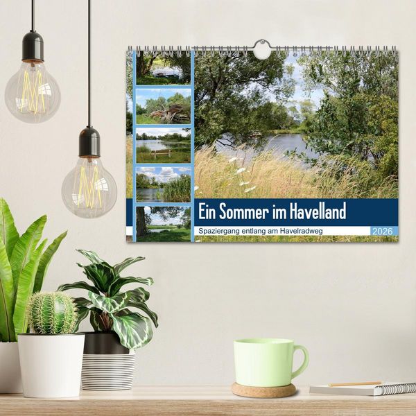 Produktbild: Ein Sommer im Havelland - Spaziergang entlang am Havelradweg (Wandkalender 2026 DIN A4 quer), CALVENDO Monatskalender