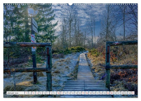 Produktbild: Traumlandschaft Hohes Venn (hochwertiger Premium Wandkalender 2026 DIN A2 quer), Kunstdruck in Hochglanz