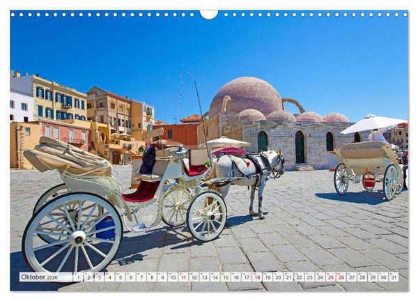 Produktbild: Urlaubsparadies in Kreta (Wandkalender 2026 DIN A3 quer), CALVENDO Monatskalender