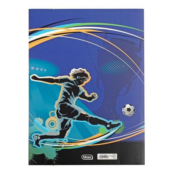 Produktbild: Idena Sammelmappe Fu&szlig;ball mit Gummizug 400g/m&sup2; DIN A3
