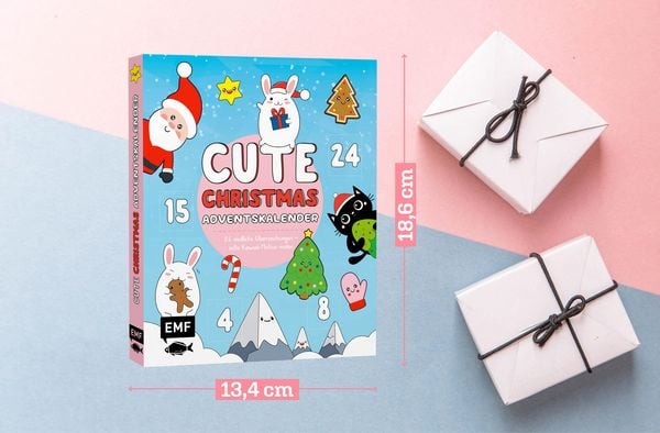 Produktbild: Mein Kawaii-Adventskalender-Buch: Cute Christmas