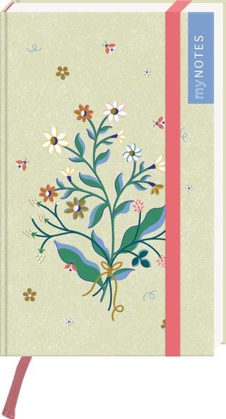Produktbild: MyNOTES Papeterie: Notizbuch A6 Cottage Style: Blumenstrau&szlig;