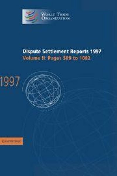 Produktbild: Dispute Settlement Reports 1997