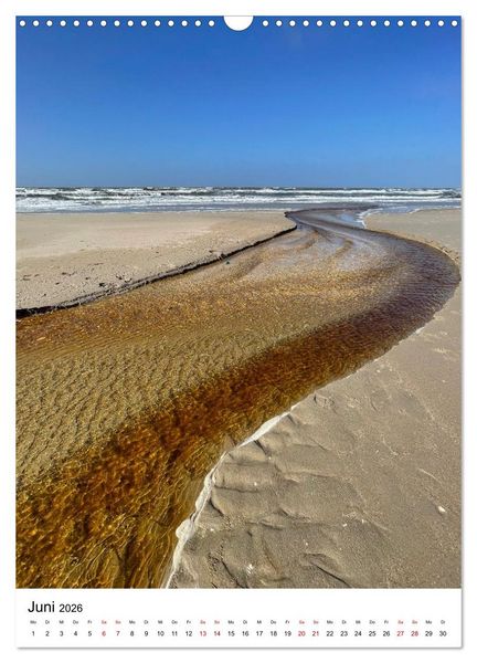 Produktbild: Strand der Sehnsucht - Sankt Peter-Ording (Wandkalender 2026 DIN A3 hoch), CALVENDO Monatskalender