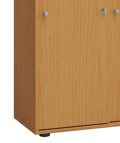 Produktbild: B&uuml;roschrank Aktenschrank Schiebet&uuml;ren Lona 5fach