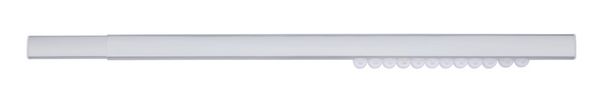 Produktbild: Teleskop-Duschschiene Mod. Era Chrom 75-125 cm, f&uuml;r Duschvorh&auml;nge