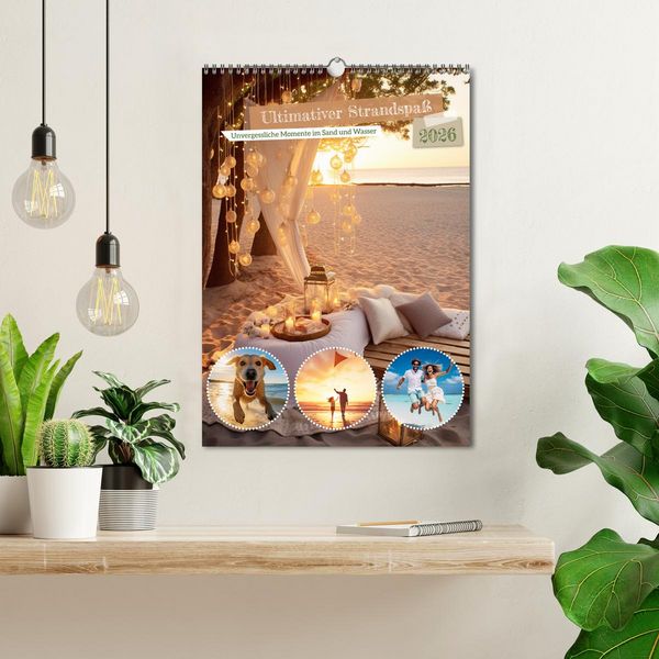 Produktbild: Ultimativer Strandspa&szlig; (Wandkalender 2026 DIN A3 hoch), CALVENDO Monatskalender