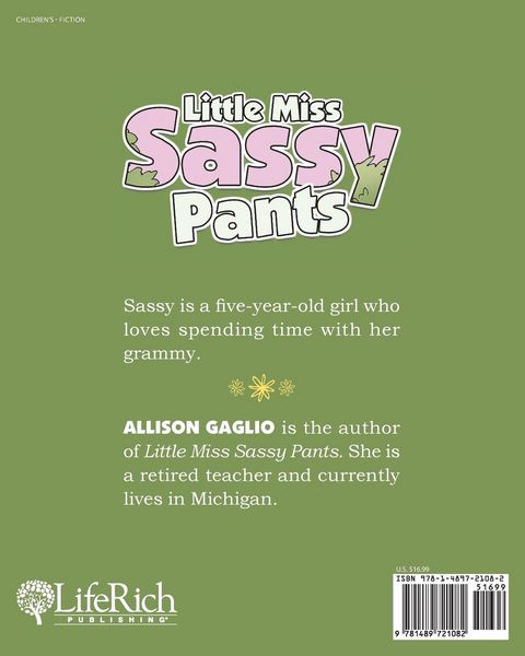 Produktbild: Little Miss Sassy Pants