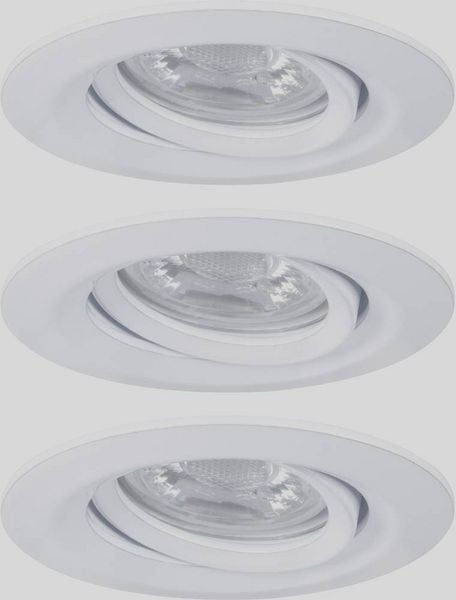Produktbild: Paulmann 92971 EBL Nova mini Plus Coin LED-Einbauleuchte 3er Set 4.20W Wei&szlig;