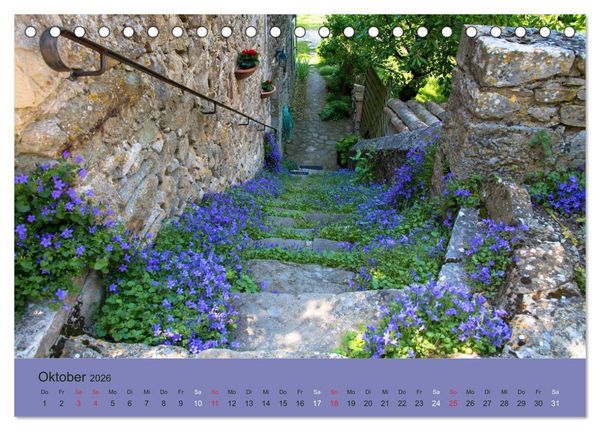 Produktbild: Provenzalisches Drome (Tischkalender 2026 DIN A5 quer), CALVENDO Monatskalender