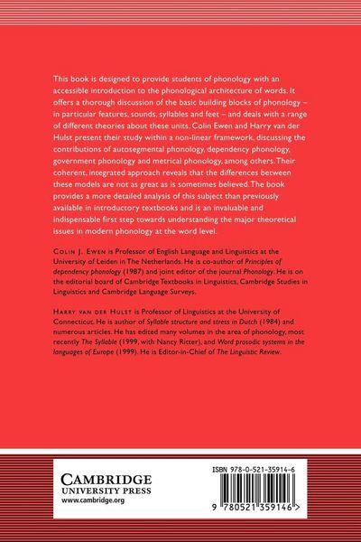 Produktbild: The Phonological Structure of Words