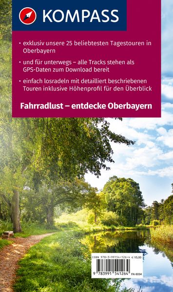 Produktbild: KOMPASS Fahrradlust Oberbayern