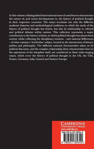Produktbild: The History of Political Thought in National Context