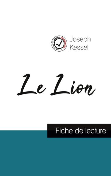 Produktbild: Le Lion de Joseph Kessel (fiche de lecture et analyse compl&egrave;te de l'oeuvre)