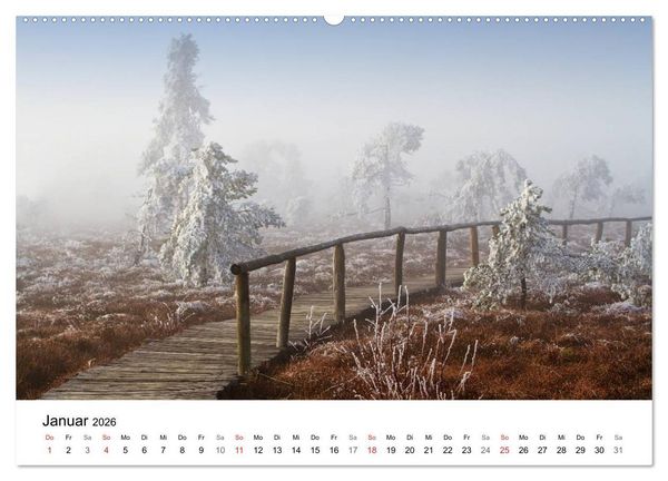 Produktbild: Wege durchs neue Jahr (hochwertiger Premium Wandkalender 2026 DIN A2 quer), Kunstdruck in Hochglanz