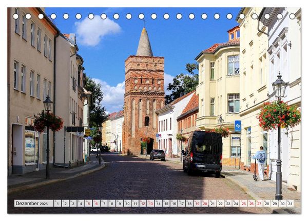 Produktbild: Brandenburg an der Havel - Ein Stadtspaziergang (Tischkalender 2026 DIN A5 quer), CALVENDO Monatskalender