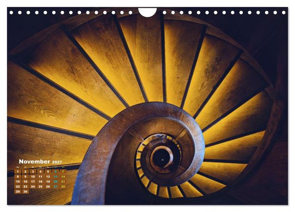 Produktbild: Stufe um Stufe - Treppen (Wandkalender 2027 DIN A4 quer), CALVENDO Monatskalender