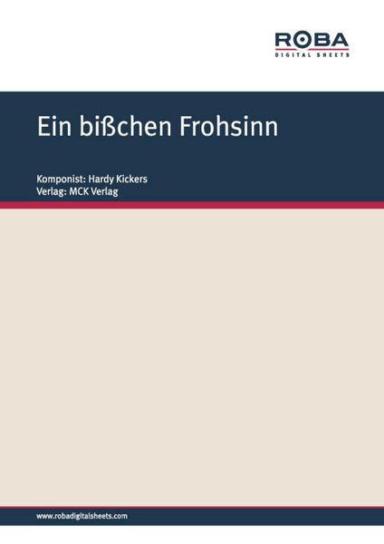 Produktbild: Ein bi&szlig;chen Frohsinn