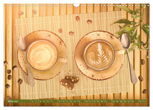 Produktbild: Auf einen Kaffee? (Wandkalender 2026 DIN A3 quer), CALVENDO Monatskalender