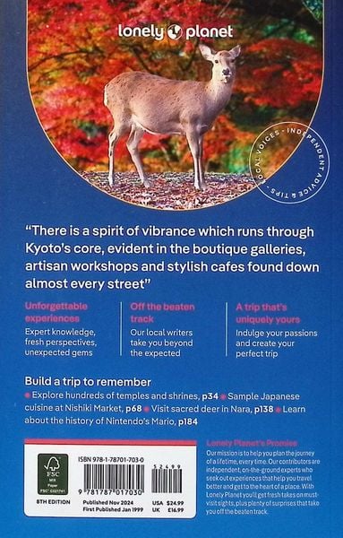 Produktbild: Lonely Planet Kyoto