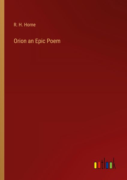 Produktbild: Orion an Epic Poem
