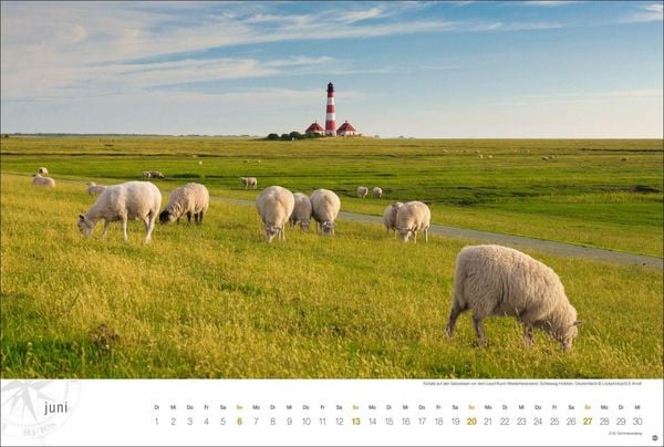 Produktbild: Nordsee Globetrotter Kalender 2027 - Von frischem Wind und weiten Str&auml;nden