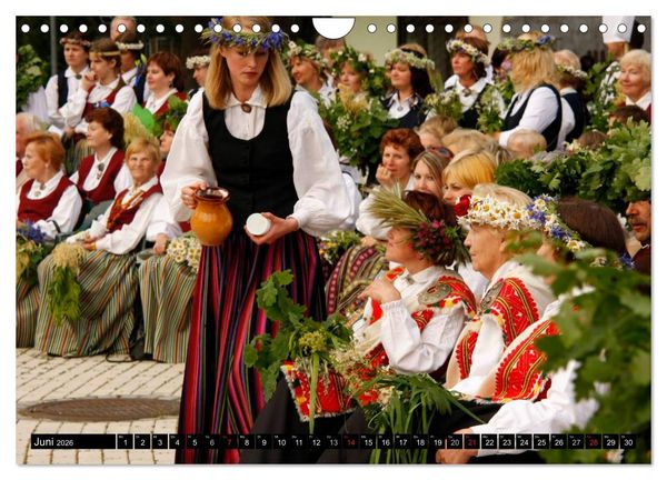 Produktbild: Riga + Jurmala (Wandkalender 2026 DIN A4 quer), CALVENDO Monatskalender