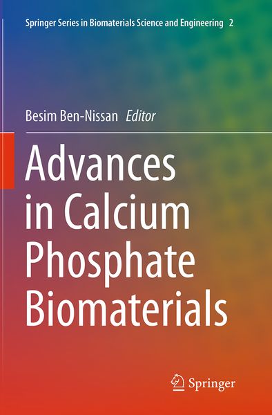 Produktbild: Advances in Calcium Phosphate Biomaterials