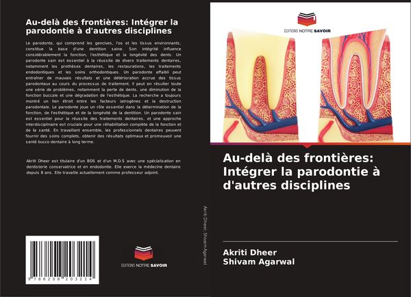 Produktbild: Au-del&agrave; des fronti&egrave;res: Int&eacute;grer la parodontie &agrave; d'autres disciplines