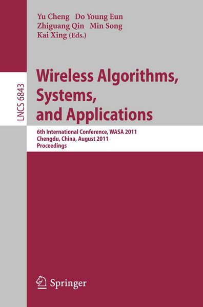 Produktbild: Wireless Algorithms, Systems, and Applications