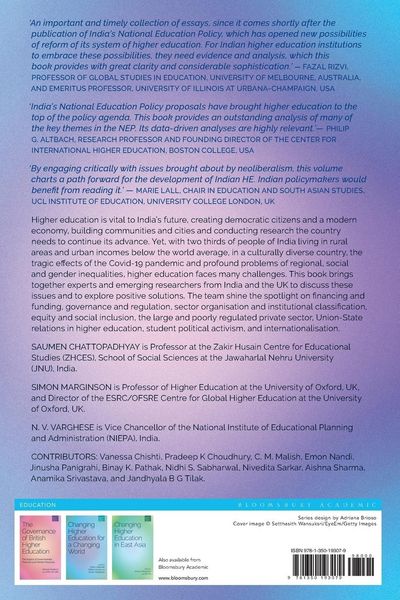 Produktbild: Changing Higher Education in India